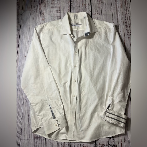 Robert Graham white Dress Shirt with blue Accents Modern Americana - Picture 1 of 6